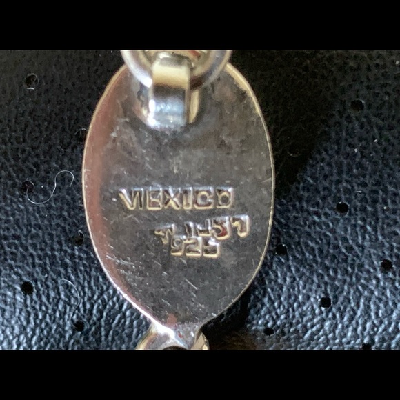 TAXCO VINTAGE 925 MEXICO STONE BRACELET - Picture 5 of 6
